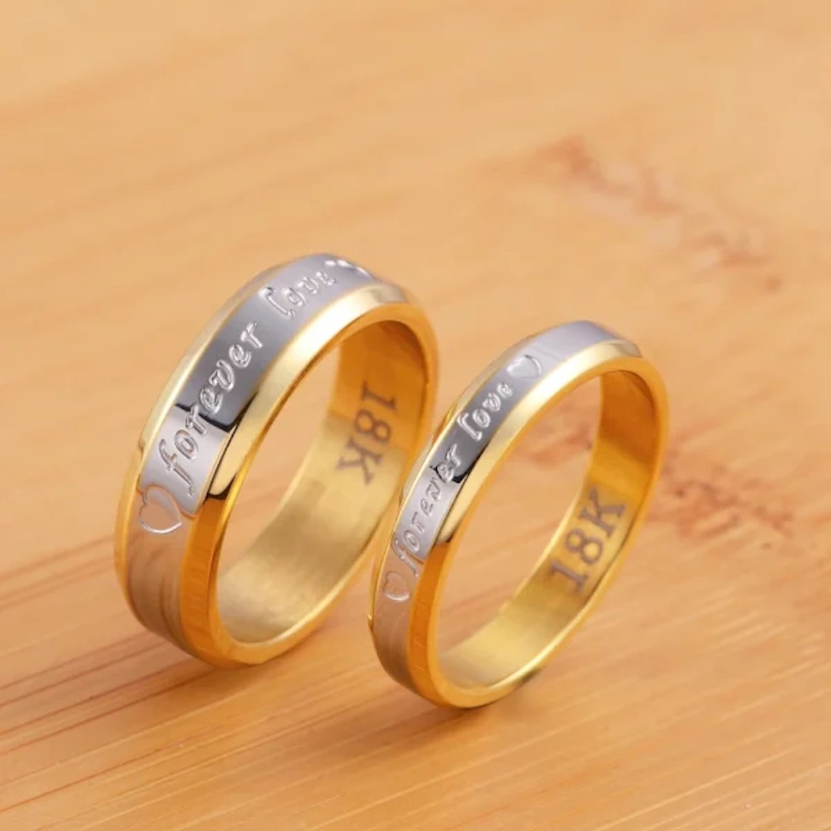 sterling silver color Rings image 0