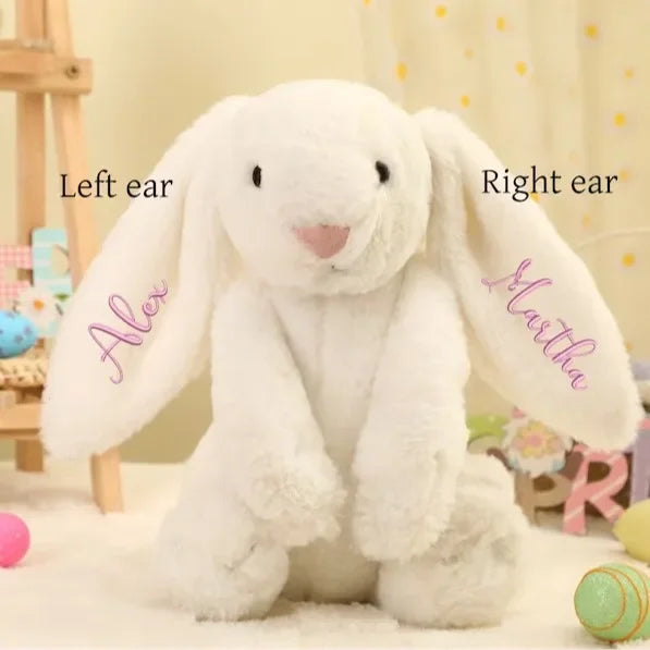 Easter Bunny - white, custom two ear image