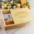 Engraved Wooden Storage Box image 0
