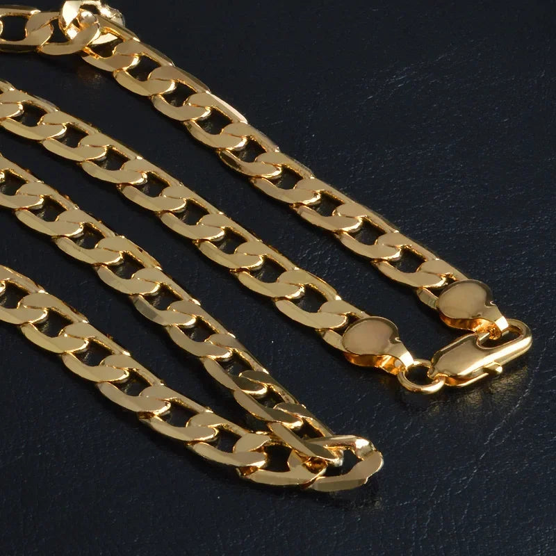 Sterling Silver 6MM 20inches Chain Necklace image 2
