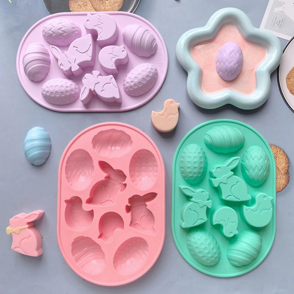 9-cavity rabbit shaped baking mould image 0
