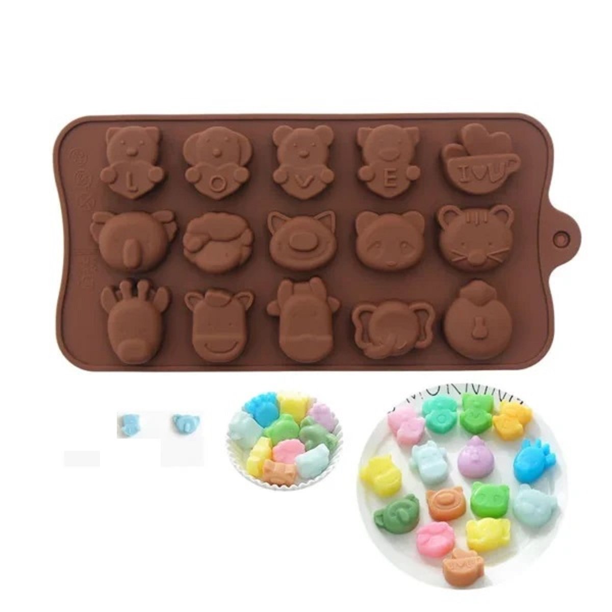 Animal Series Chocolate Mold - 1 image