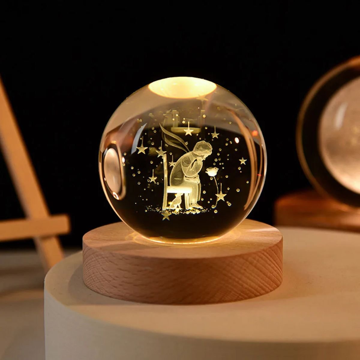 New 3D LED Crystal Ball - Prince image