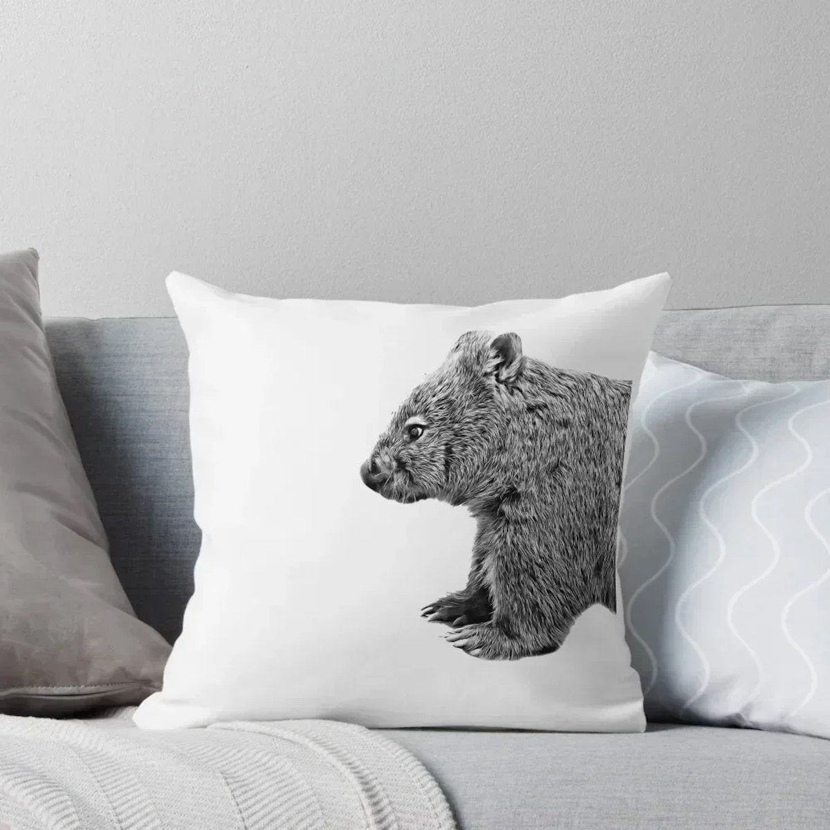 Wombat Cushion Cover image 0