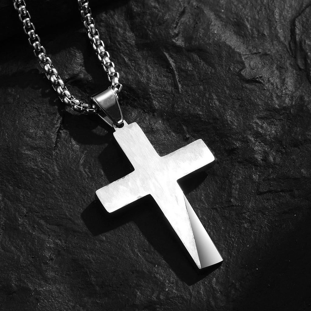 Cross Gold Stainless Steel Cross Pendant image 2