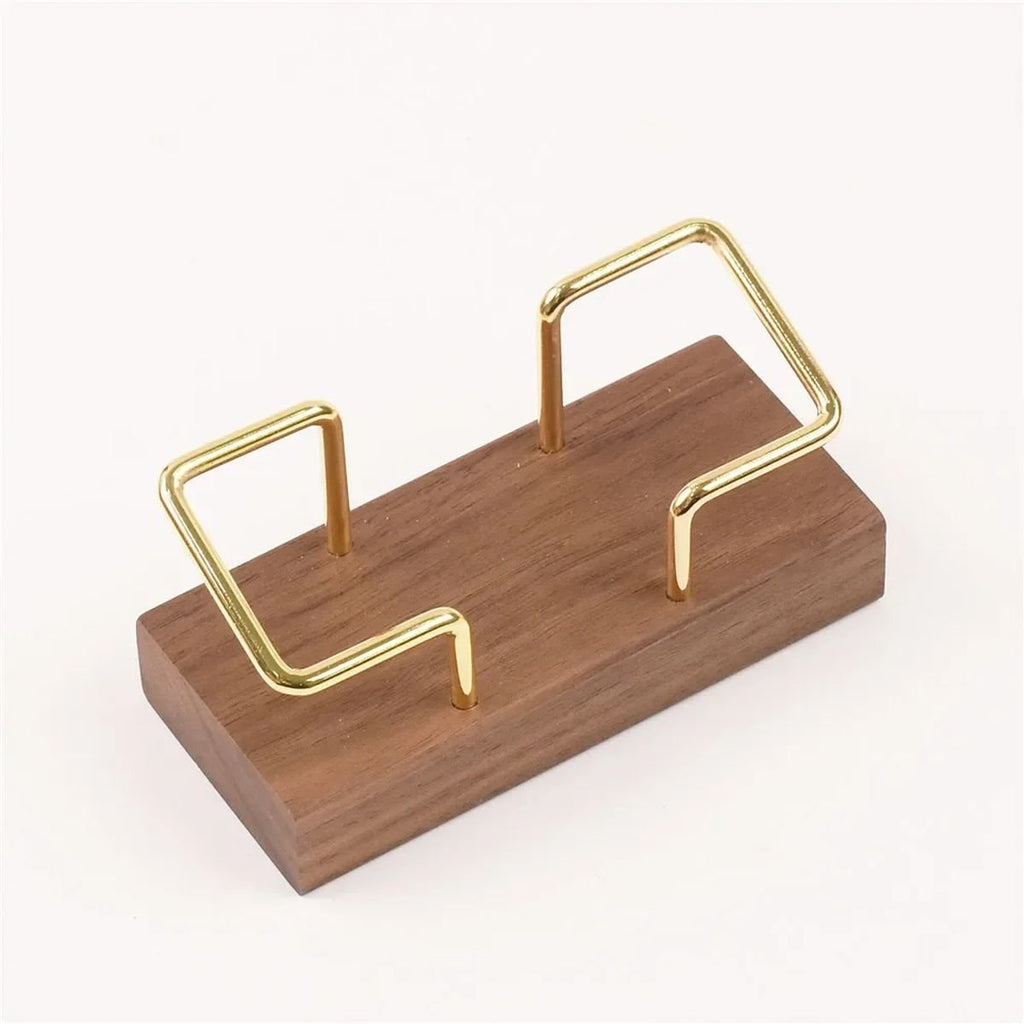Business Wooden Card Holder Organizer image 7