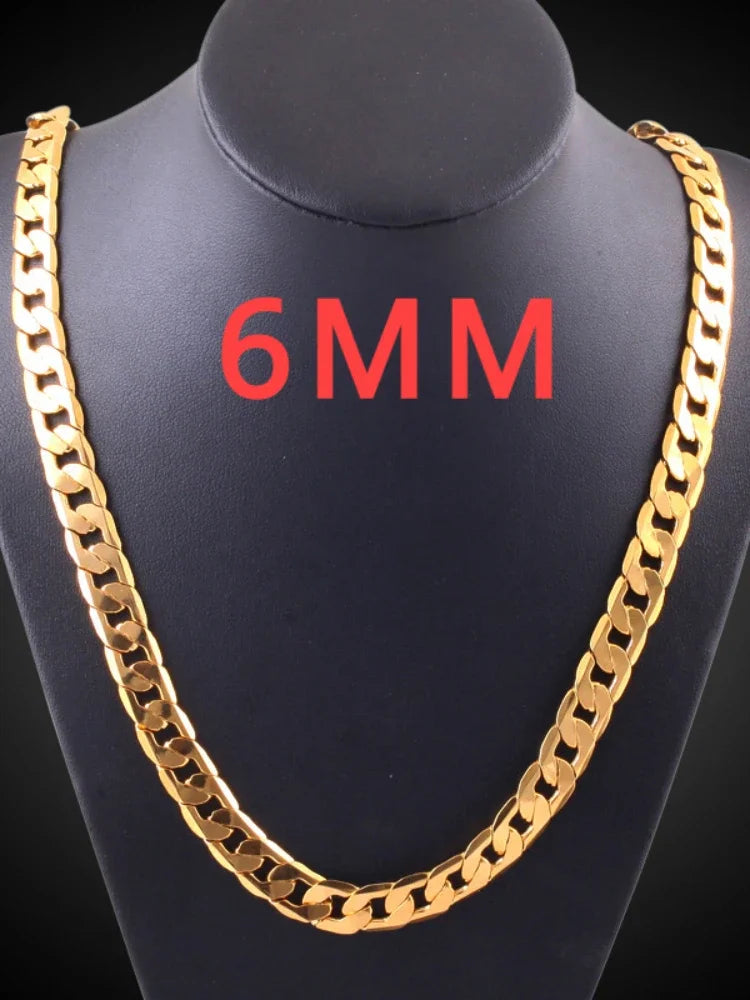 Sterling Silver 6MM 20inches Chain Necklace image 6