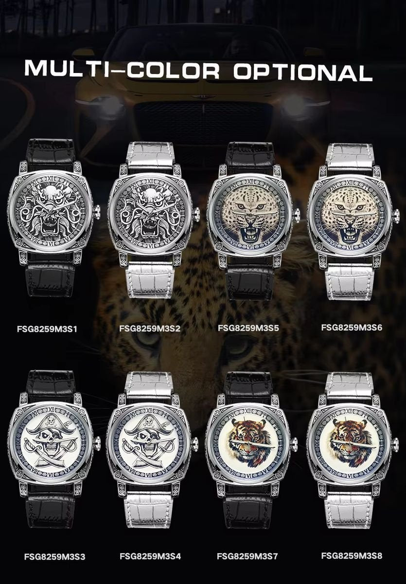 Mechanical Wristwatch Jam Tangan Men Watch image 1