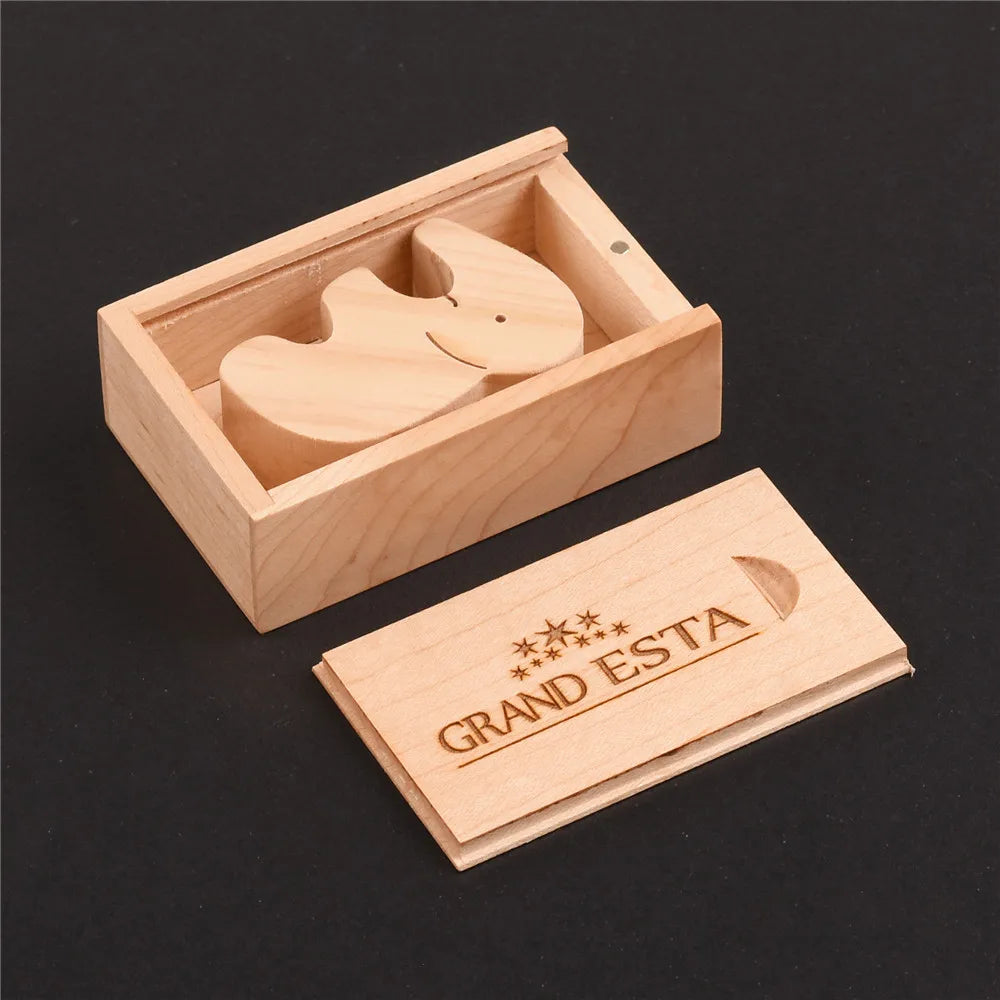 Solid Wood Storage Boxes With Sliding Top image 3