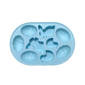 9-cavity rabbit shaped baking mould - 013green image