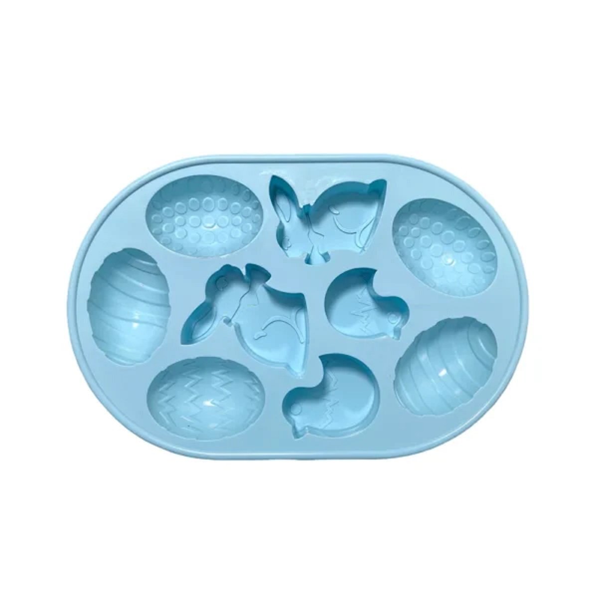 9-cavity rabbit shaped baking mould - 013green image