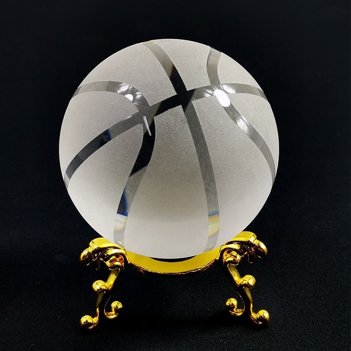 Sports Crystal Trophy - Basketball image