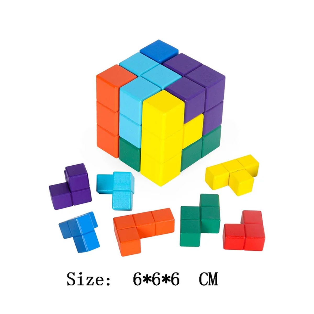 Wooden Puzzle 3D