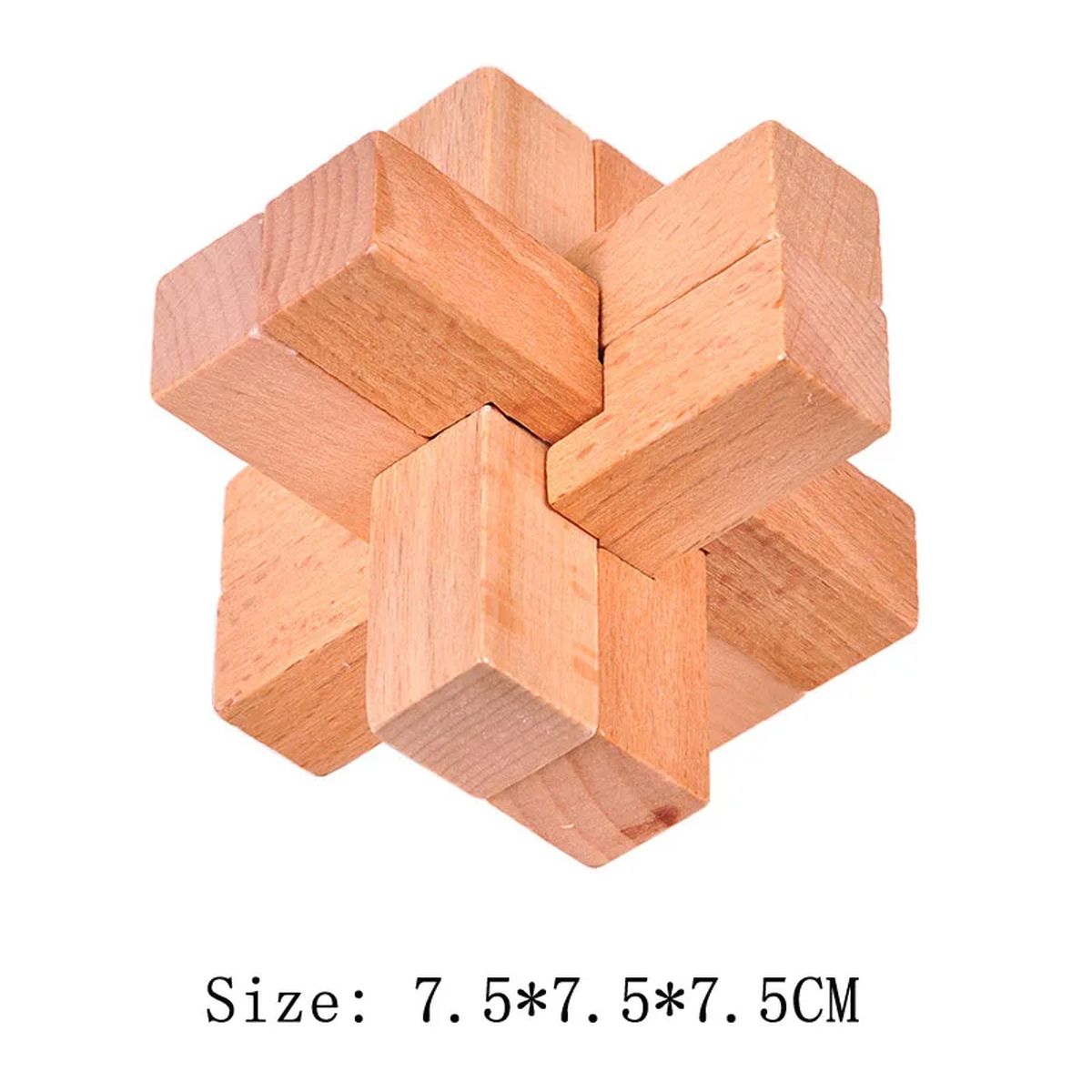 Wooden Puzzle 3D