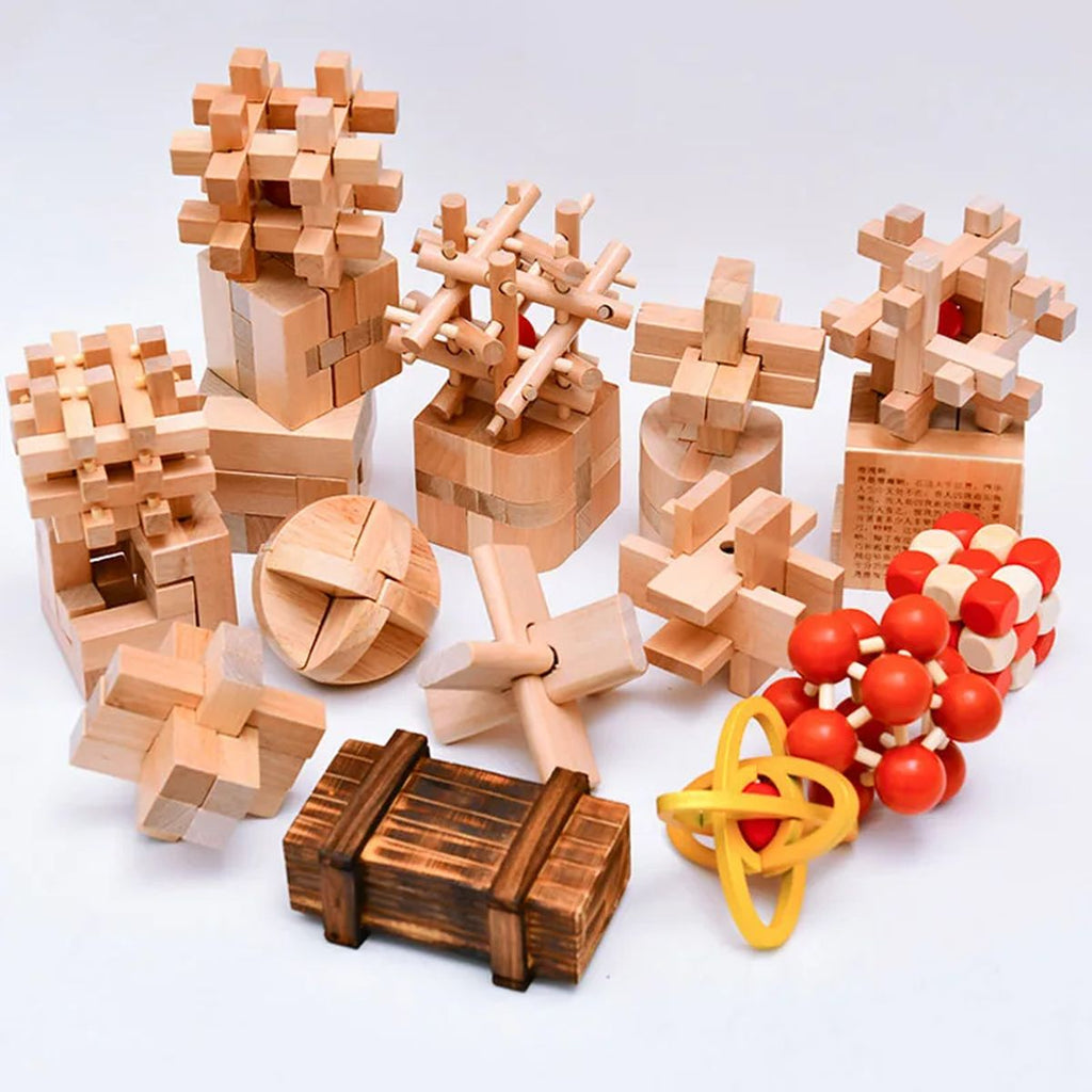 Wooden Puzzle 3D