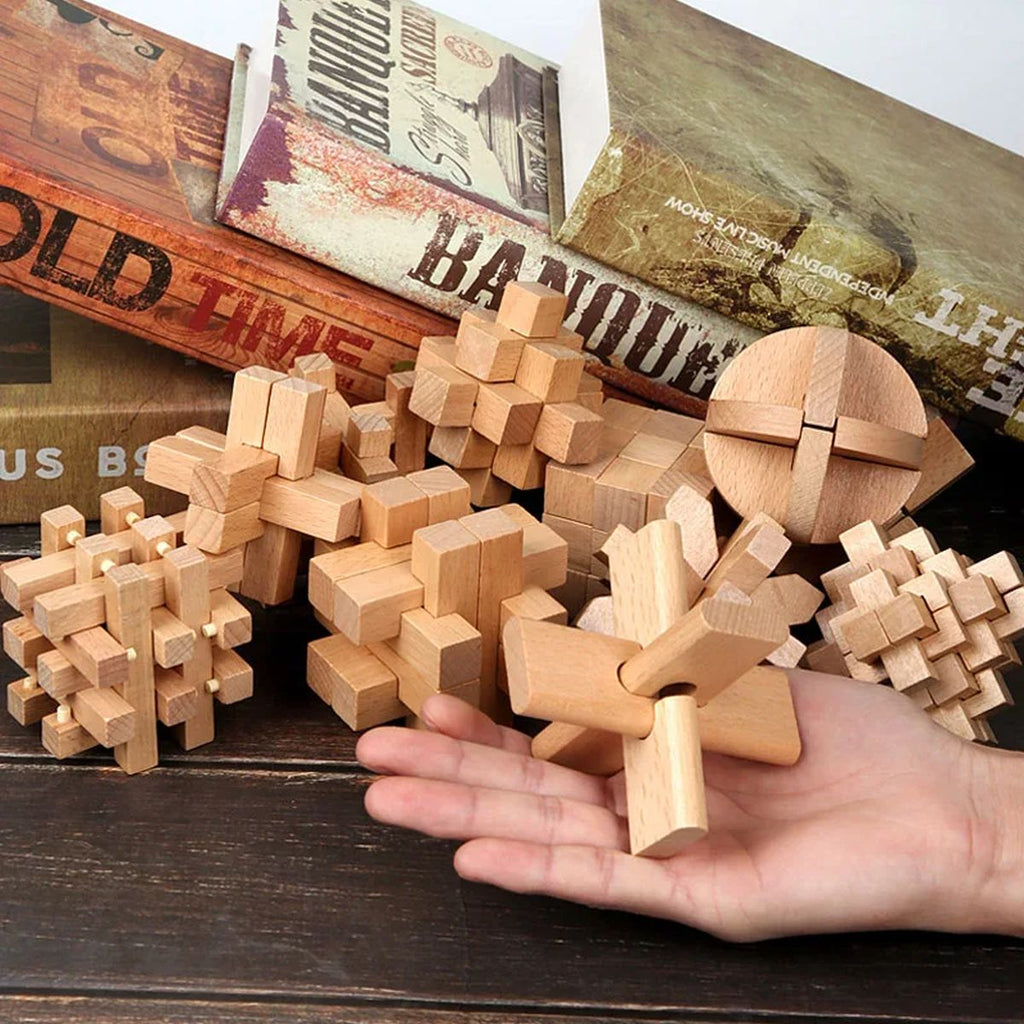 Wooden Puzzle 3D