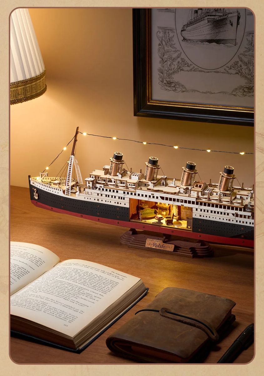 ROBOTIME Rolife Classic Luxury Cruise Ship 3D Puzzle