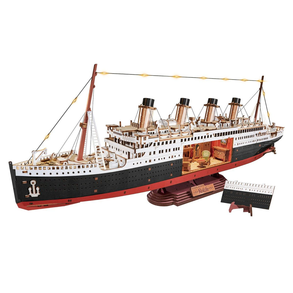 ROBOTIME Rolife Classic Luxury Cruise Ship 3D Puzzle