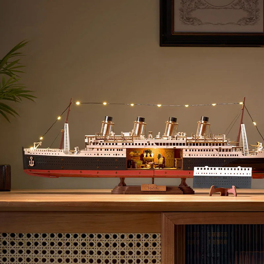 ROBOTIME Rolife Classic Luxury Cruise Ship 3D Puzzle