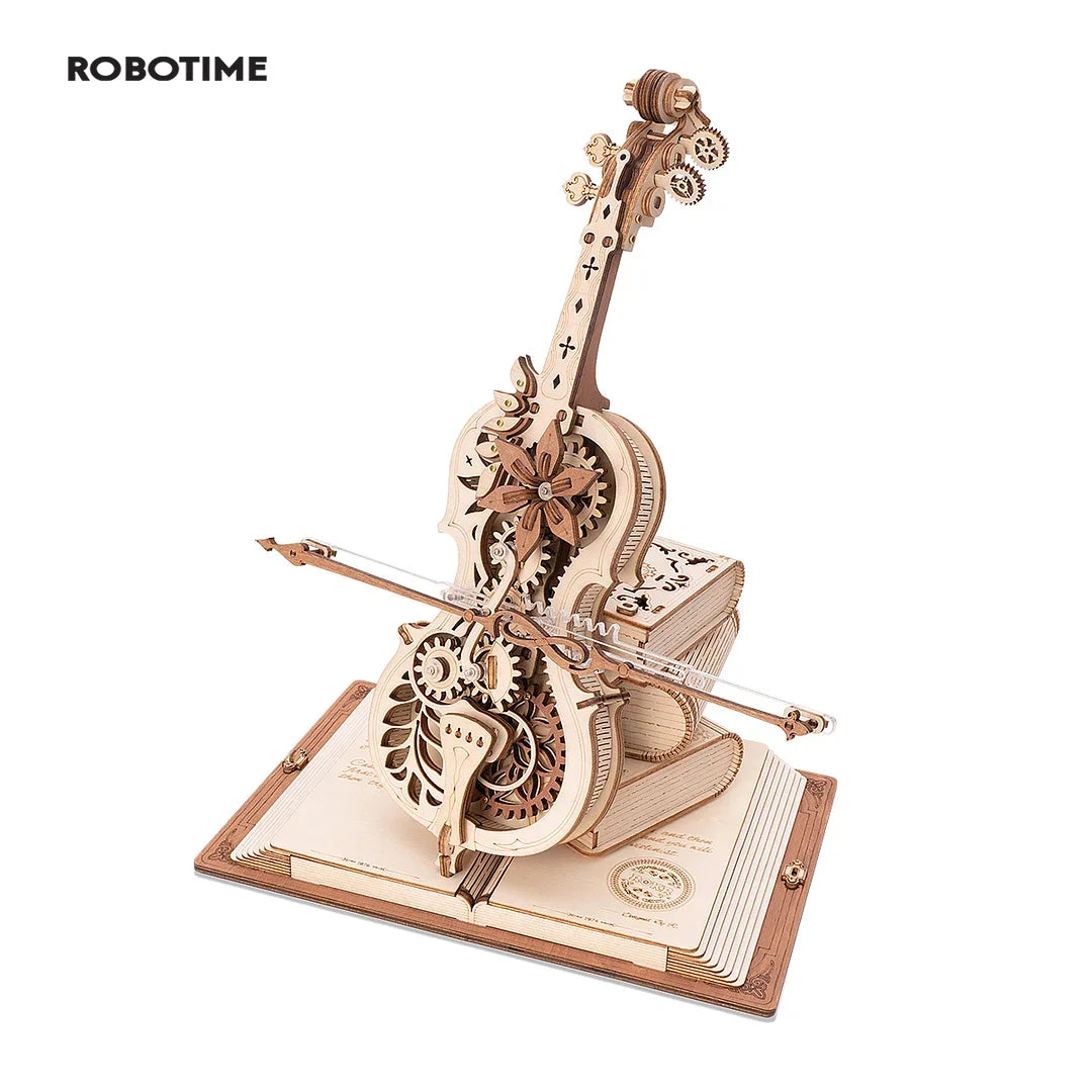 Robotime ROKR 3D Wooden Puzzle Magic Cello