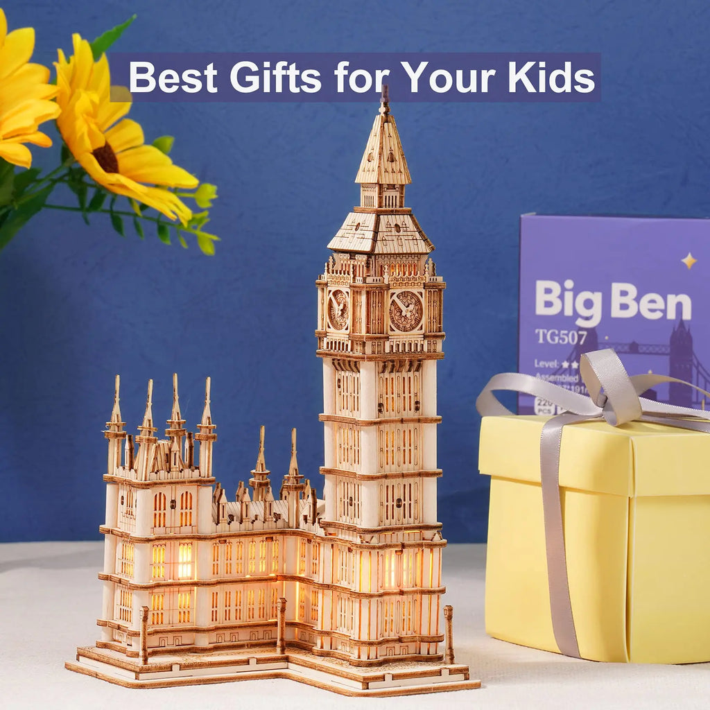 Robotime Rolife DIY 3D Tower Bridge Big Ben