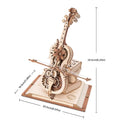 Robotime ROKR 3D Wooden Puzzle Magic Cello
