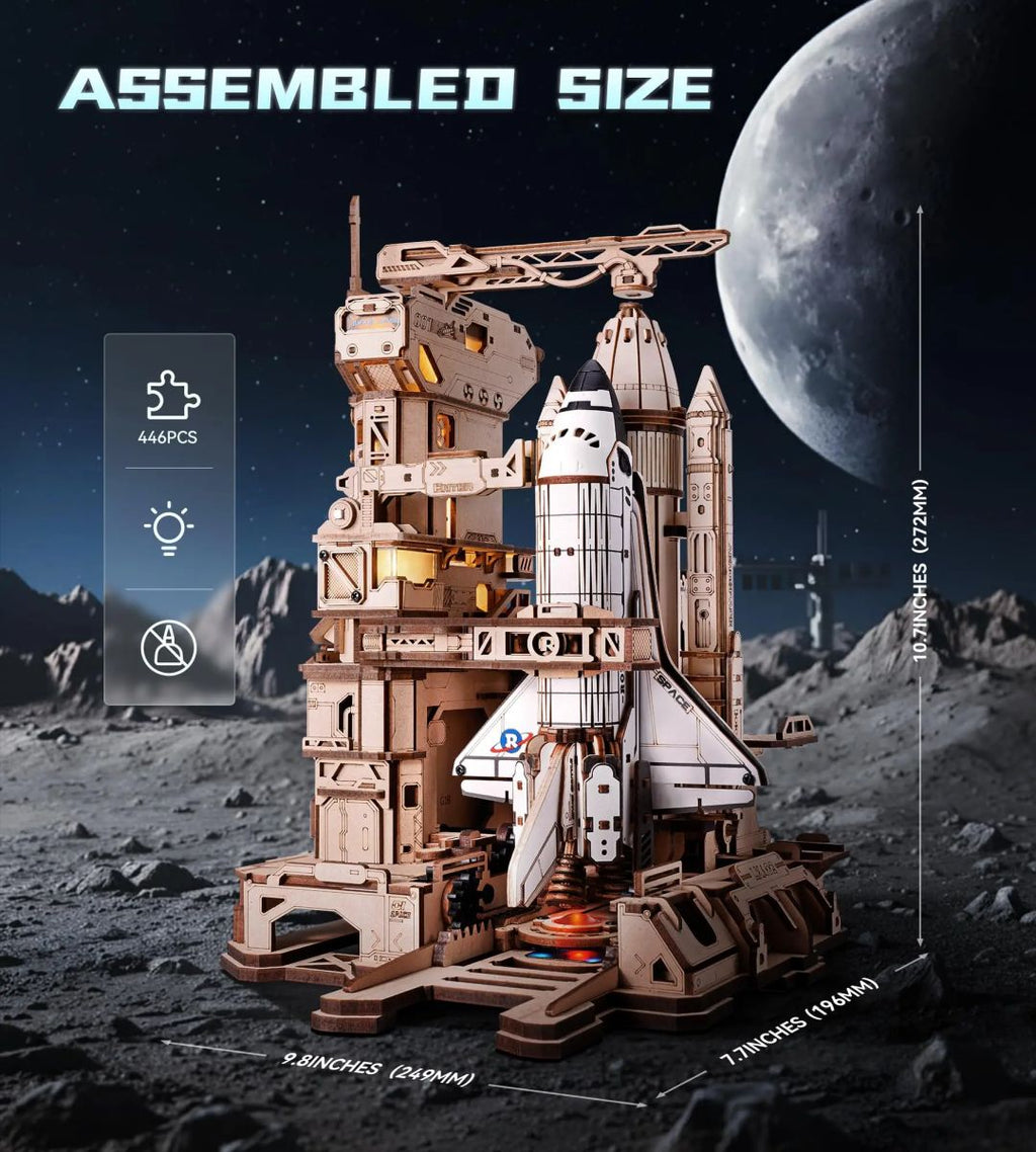 Robotime Space Shuttle 3D Wooden Puzzle
