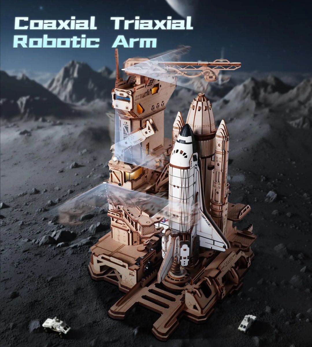 Robotime Space Shuttle 3D Wooden Puzzle