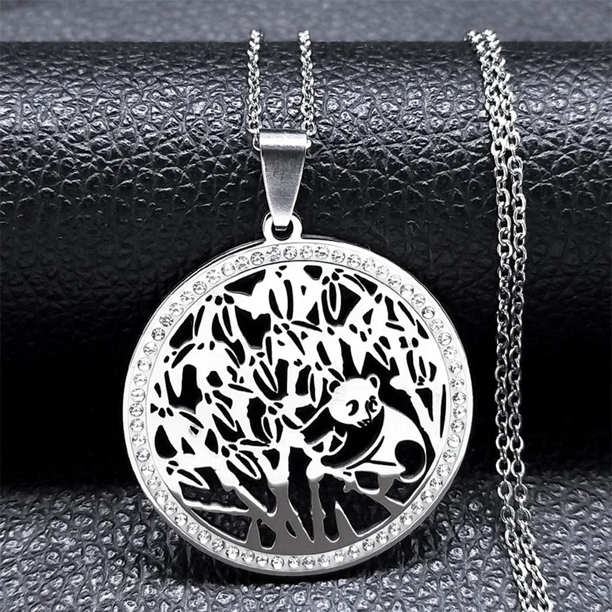 Tree of Life Crystal Stainless Steel