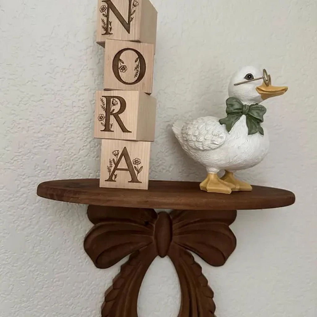 Engraved Wood Name Blocks image 3