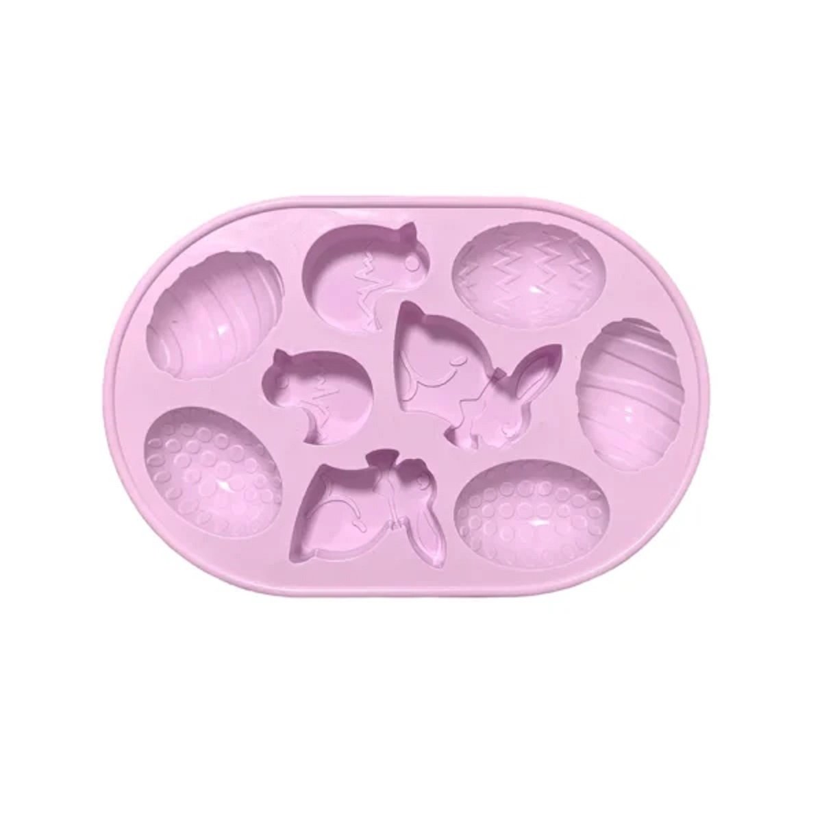 9-cavity rabbit shaped baking mould - 014purple image