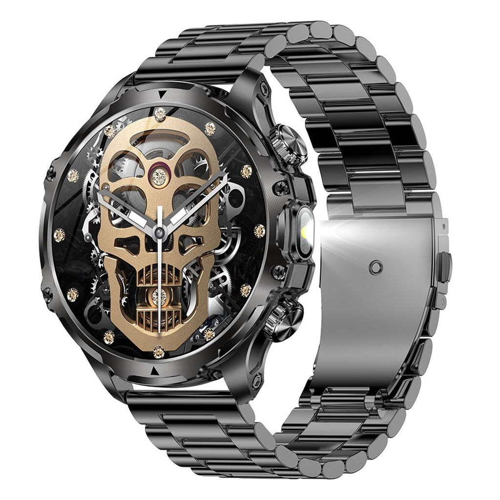 2024 AK75 Smart Watch - Black steel image