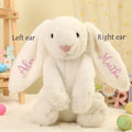 Easter Bunny - white, custom left ear image