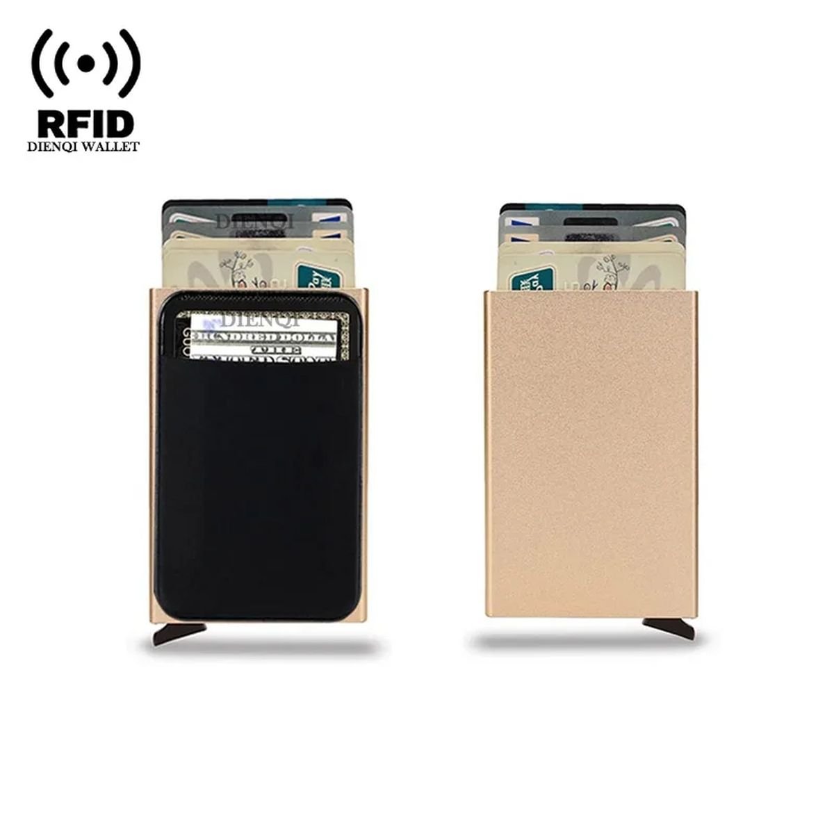 Pop-up Card Holder - Gold image