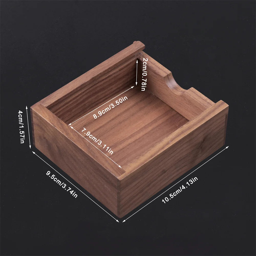 Square Wooden Storage Box image 1