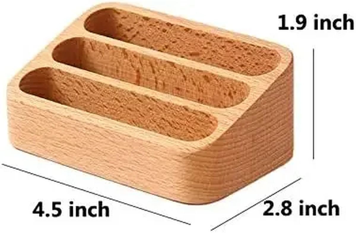 Business Wooden Card Holder Organizer image 10