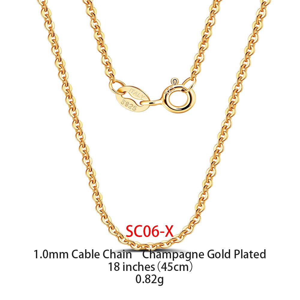 Gold Plated Jewellery - 18 inches(45cm), SC06-X image
